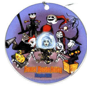 Disney Nightmare Before Christmas Haunted Mansion Holiday 2003 Ornament Leota